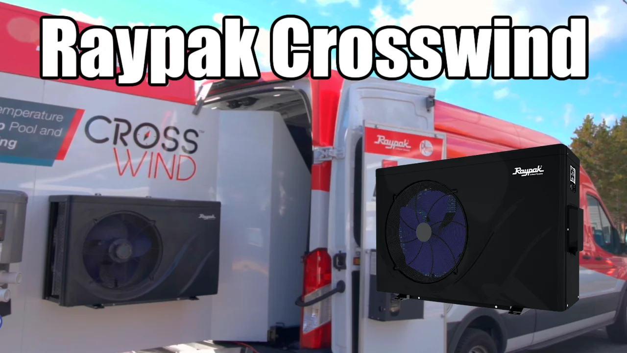 Raypak Crosswind Heat Pump | E-Z Test Pool Supplies on Vimeo