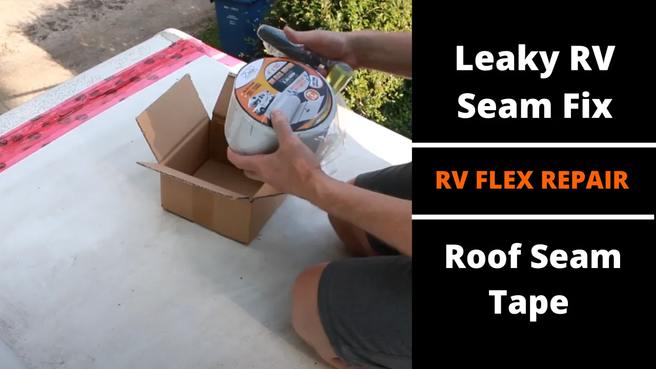 RV Flex Repair  RV Flex Repair Tape and Caulking Lap Sealant
