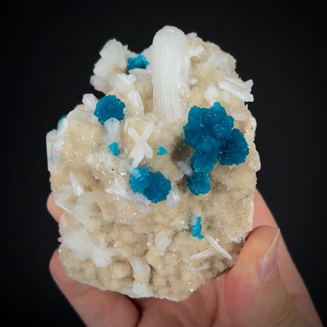 Cavansite and Stilbite (old style)