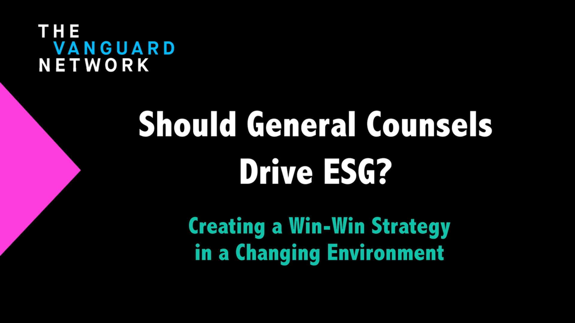 Getting Real About ESG, Part 1