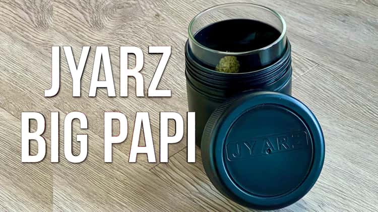 Jyarz Big Papi Flower Storage Container - Product Demo