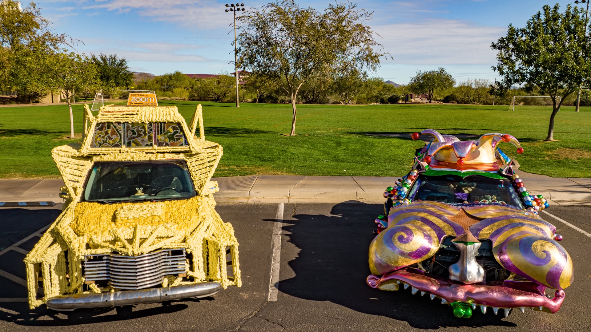 Scottsdale Zoom Delivery Service Art Cars