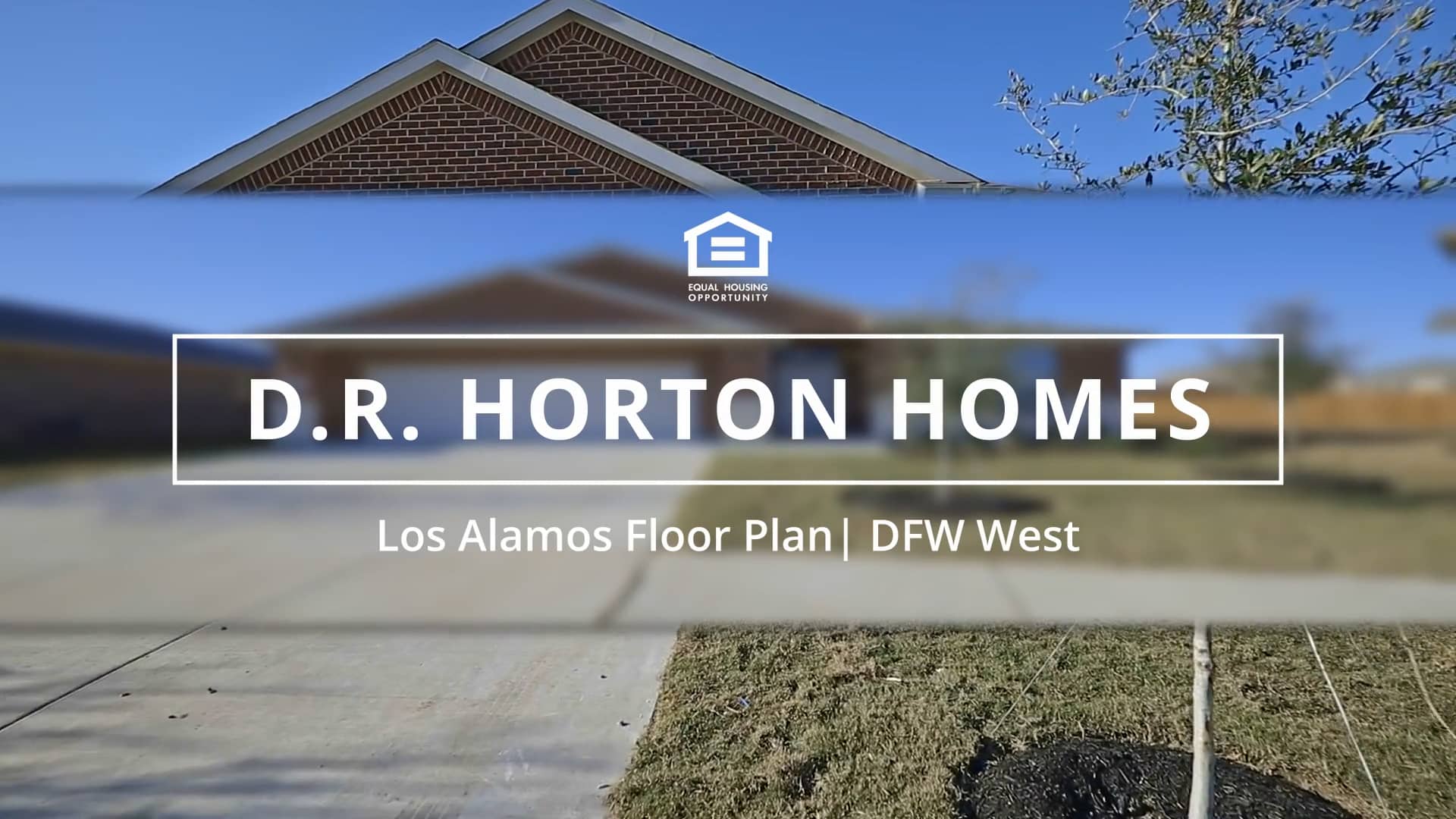 D.R. Horton DFW West Division MoveIn Ready Homes Los Alamos Floor Plan