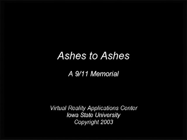 Carolina Cruz-Neira : Ashes to Ashes, 2003