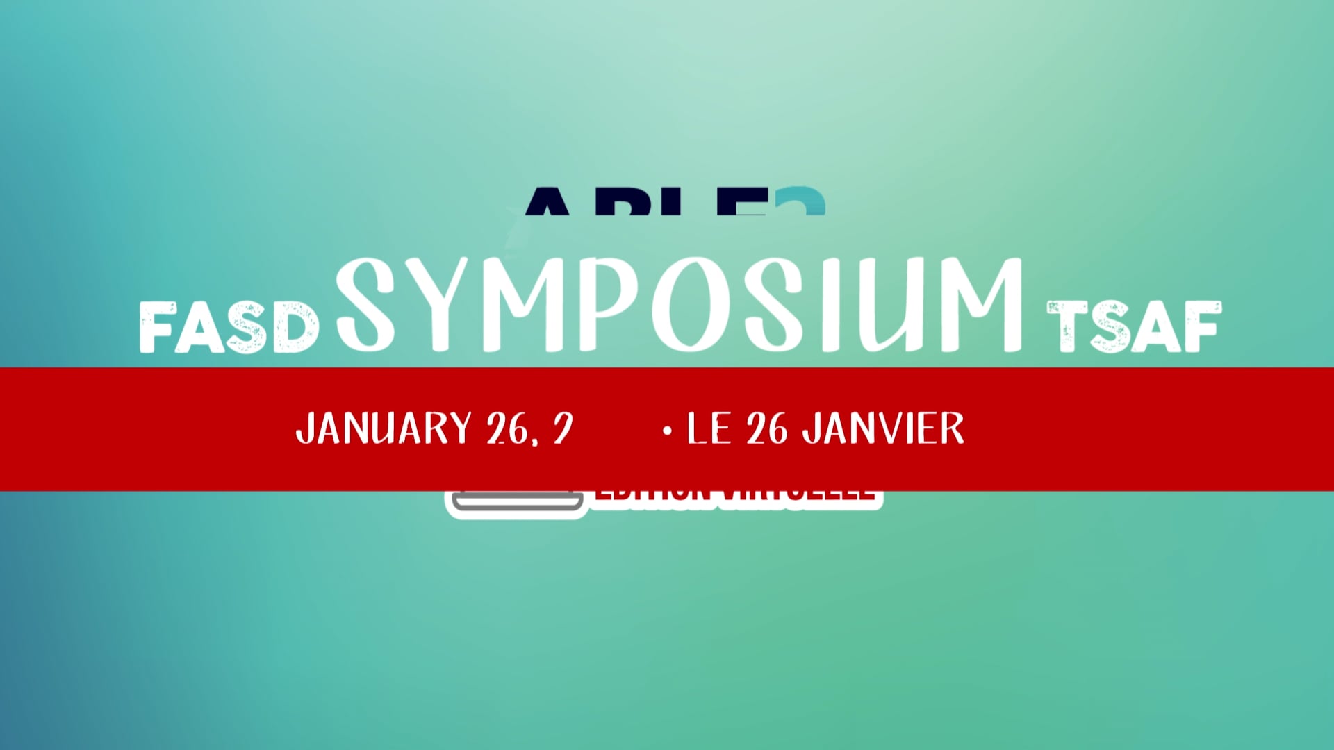ABLE2 FASD Symposium Bumper Animation