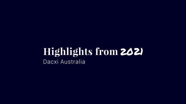 Highlights from 2021 | Dacxi Australia