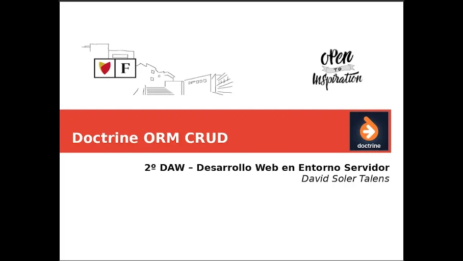 DAW DWES Doctrine_ORM_insert_update_delete 16_12_2021 on Vimeo