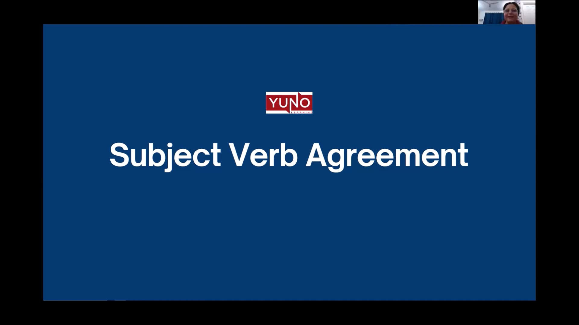 Subject Verb Agreement