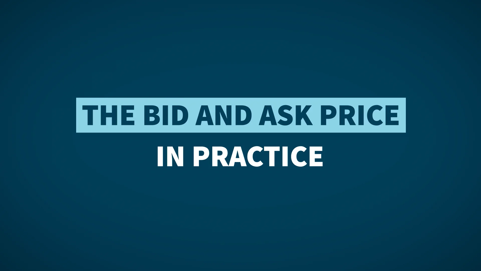 FXTM Trading Basics - 01. The Bid and Ask price in practice