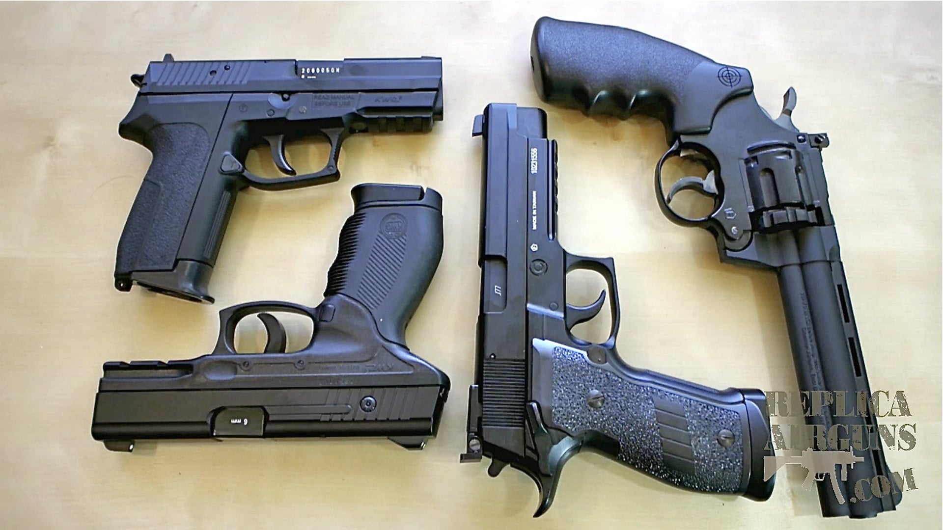 KWC SP2022 - Taurus PT24 - Sig Sauer P226 X-Five - Crosman 357 Update Video