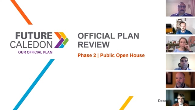 Future Caledon: Official Plan Second Virtual Open House