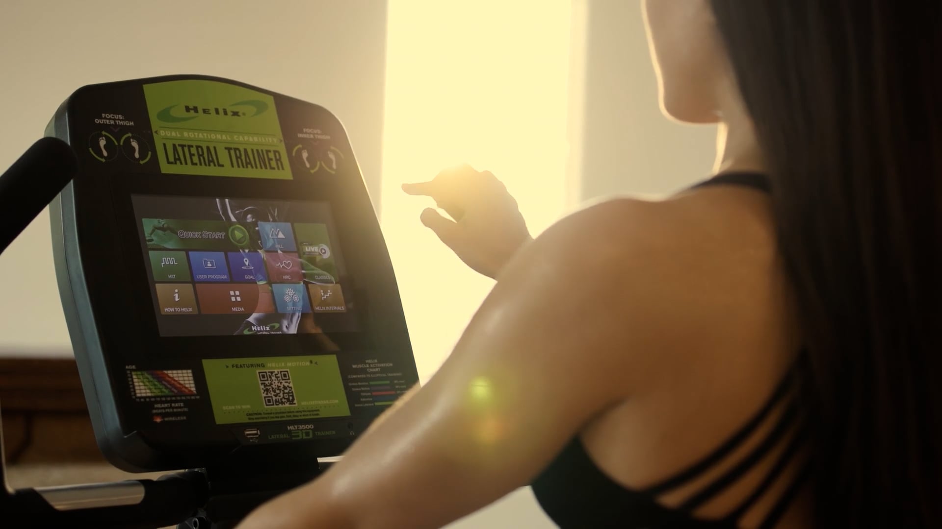 HELIX Lateral Trainer Commercial Production Companies Los Angeles Fitness video Production Photography TV Commercials Alex Ardenti