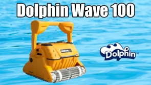 Maytronics Dolphin Wave 100 Robotic Pool Cleaner, 9999096X-USW
