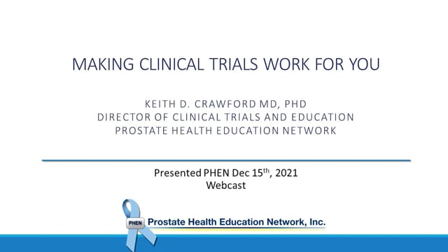 Making Clinical Trials Work For You!