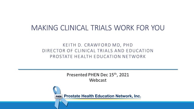 Making Clinical Trials Work For You!