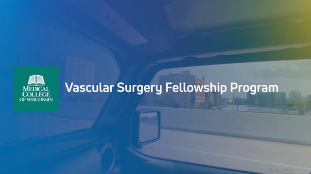 Vascular Surgery Fellowship Program | Medical College of Wisconsin