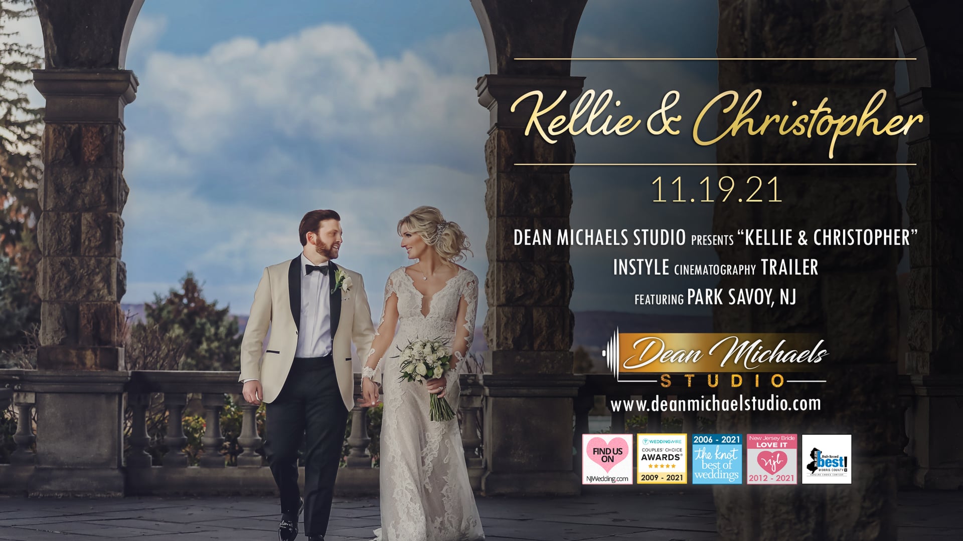 Kellie & Christopher's Wedding Trailer at The Park Savoy, NJ