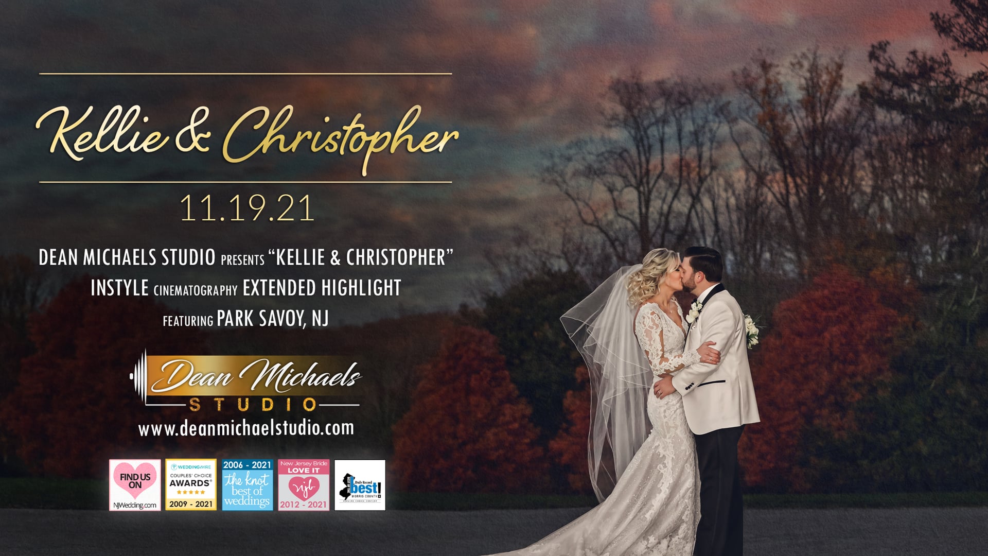Kellie & Christopher's Extended Wedding Highlight Recap at The Park Savoy, NJ