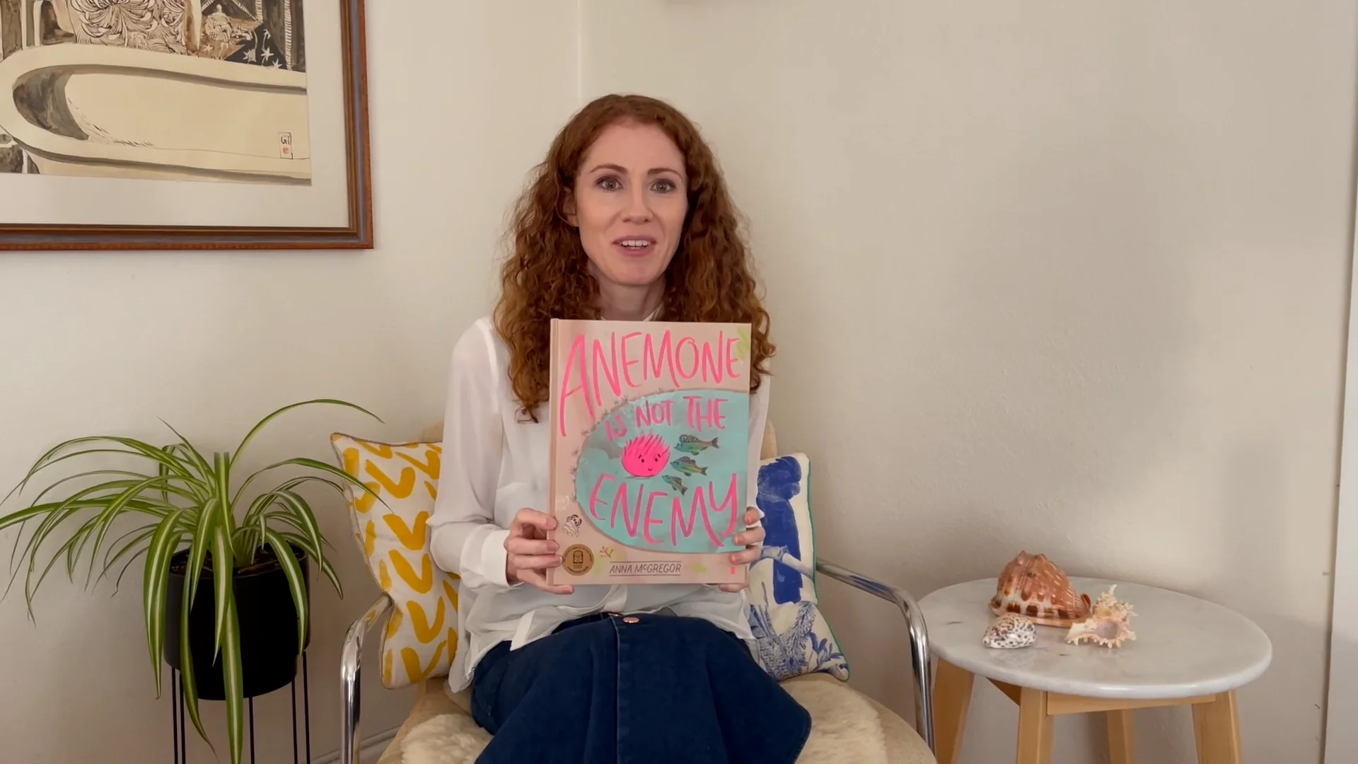 Anemone is Not the Enemy written and illustrated by Anna McGregor