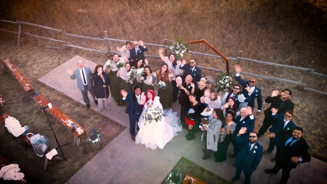 Samuel + Alysia Wedding Highlights - Wild Basin Lodge - Long's Peak Estes Park, CO Dec 2021