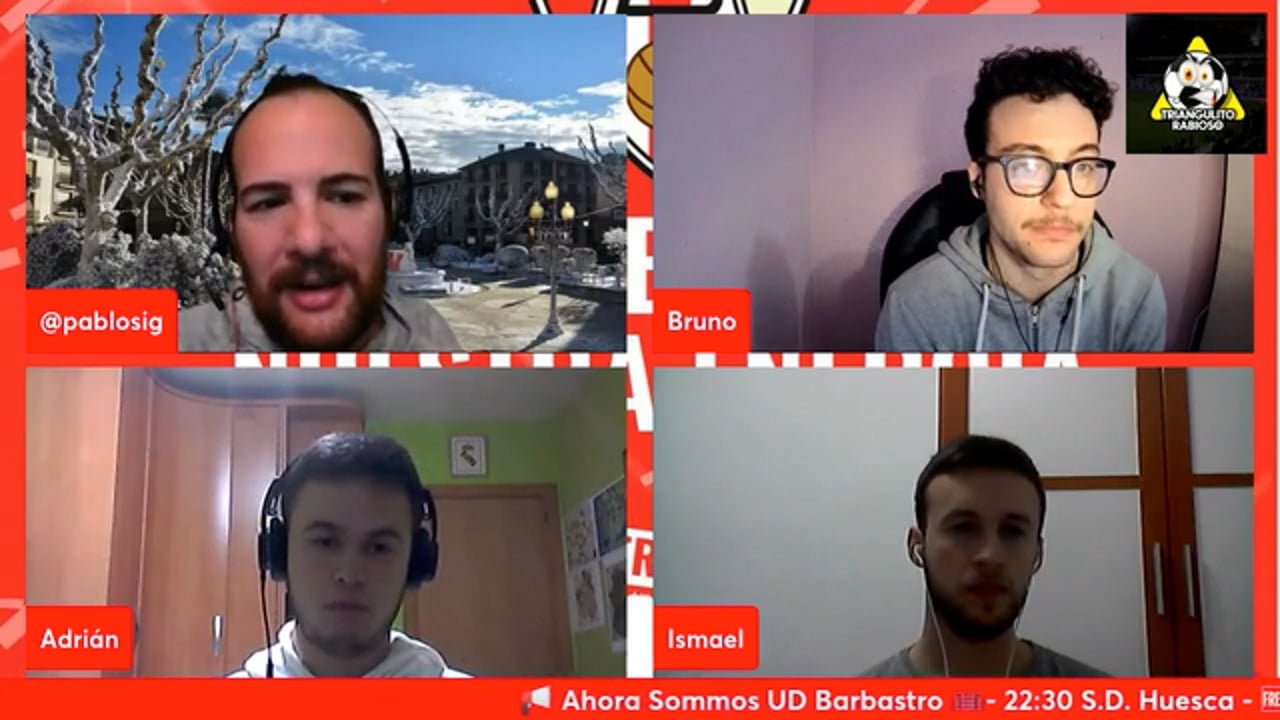 TERTULIA UD BARBASTRO (Jornada 15) Canal YouTube El Triangulito Rabioso