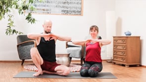Yogatherapie für die Handgelenke