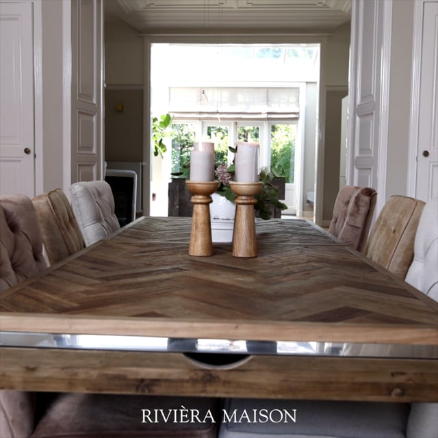Beheren Categorie Verward zijn Bushwick Dining Table Extendable | Rivièra Maison