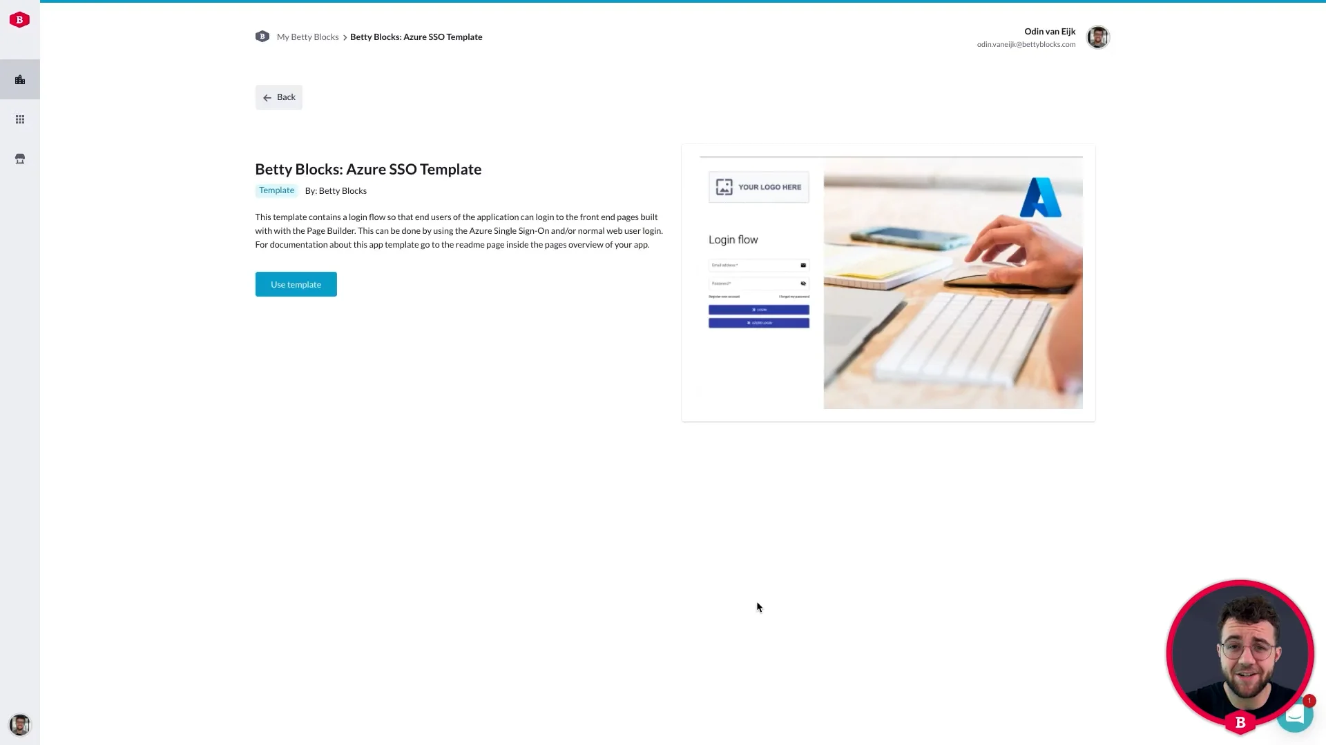 Azure SSO on Vimeo