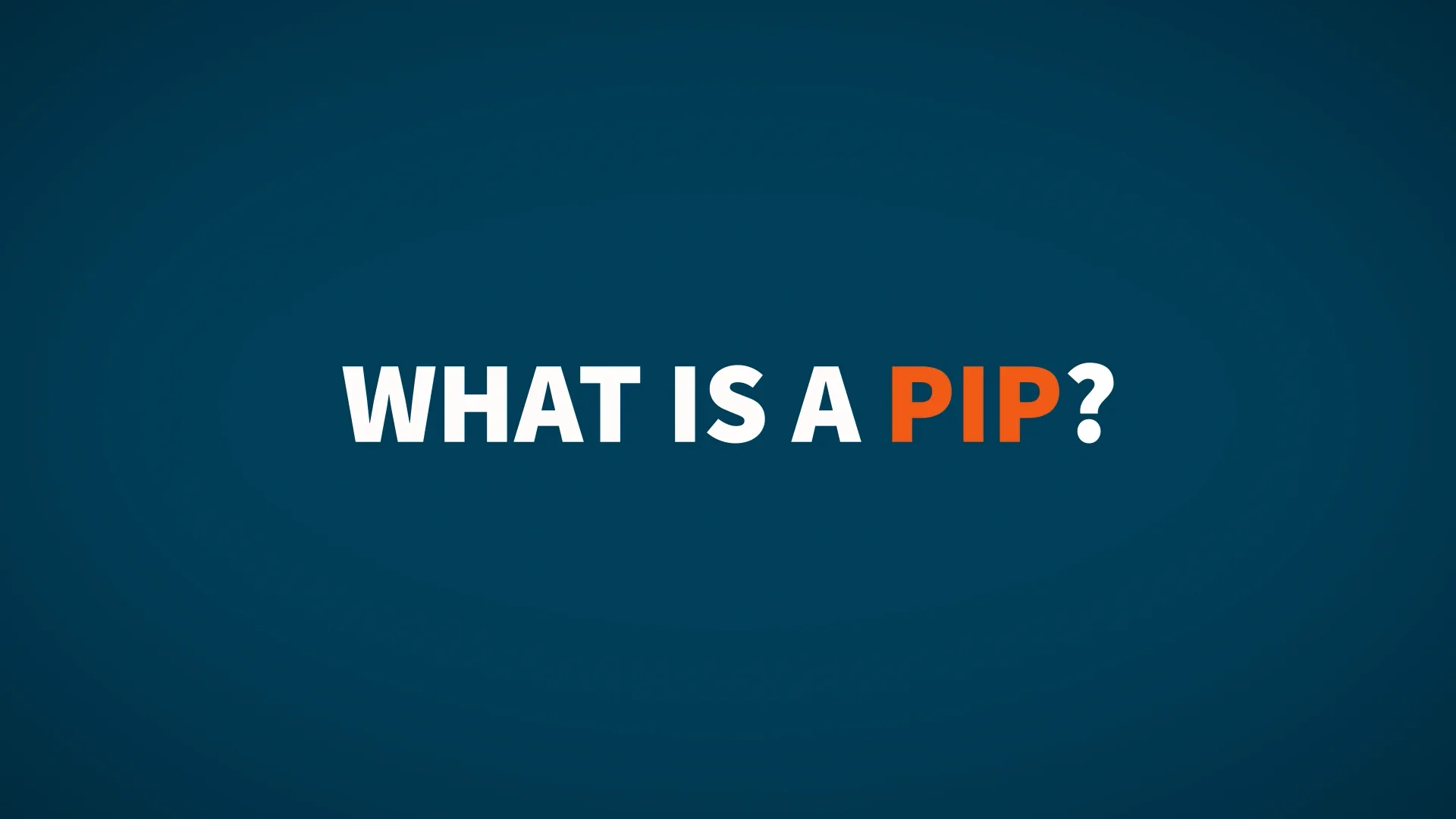 FXTM Forex Basics - 02. What is a Pip?
