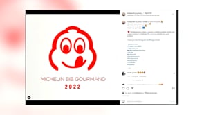 El restaurant La Gruta rep una menció Bib Gourmand de la Guía Michelin