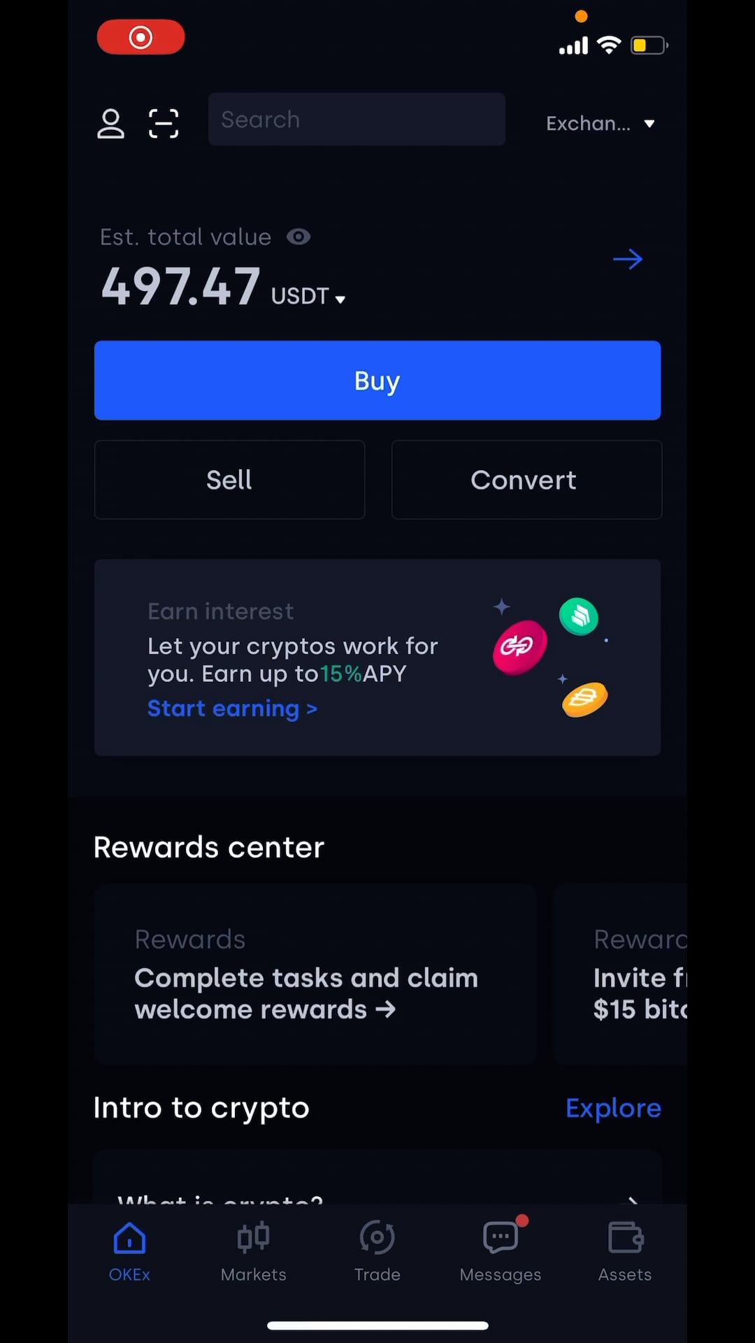 9) Converting HDAOMOF into USDT and sending to Coinbase on Vimeo