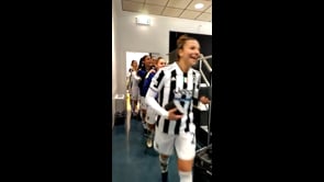La Juventus femminile ai quarti di Champions, festa in conferenza