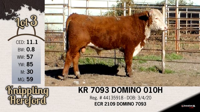 Lot #3 - KR 7093 010H