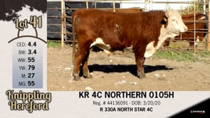 Lot #41 - KR 4C NORTHERN 0105H