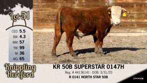 Lot #51 - KR 50B SUPERSTAR 0147H