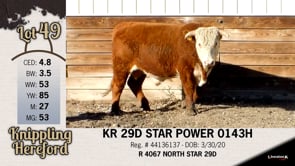 Lot #49 - KR 29D STAR POWER 0143H