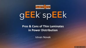 Webinar: Pros & Cons of Thin Laminates in Power Distribution