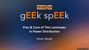 Webinar: Pros & Cons of Thin Laminates in Power Distribution