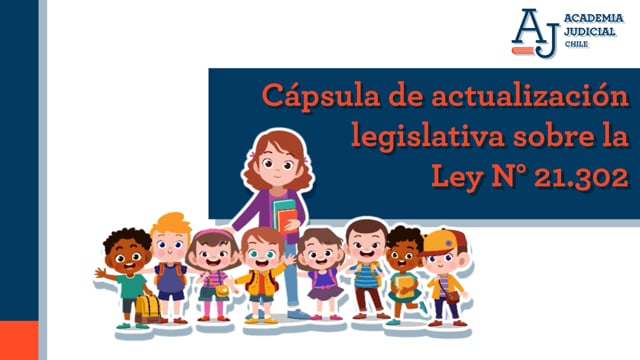 Cápsula de actualización legislativa sobre la Ley N° 21.302 (Servicio Nacional de Protección Especializada a la Niñez y Adolescencia)