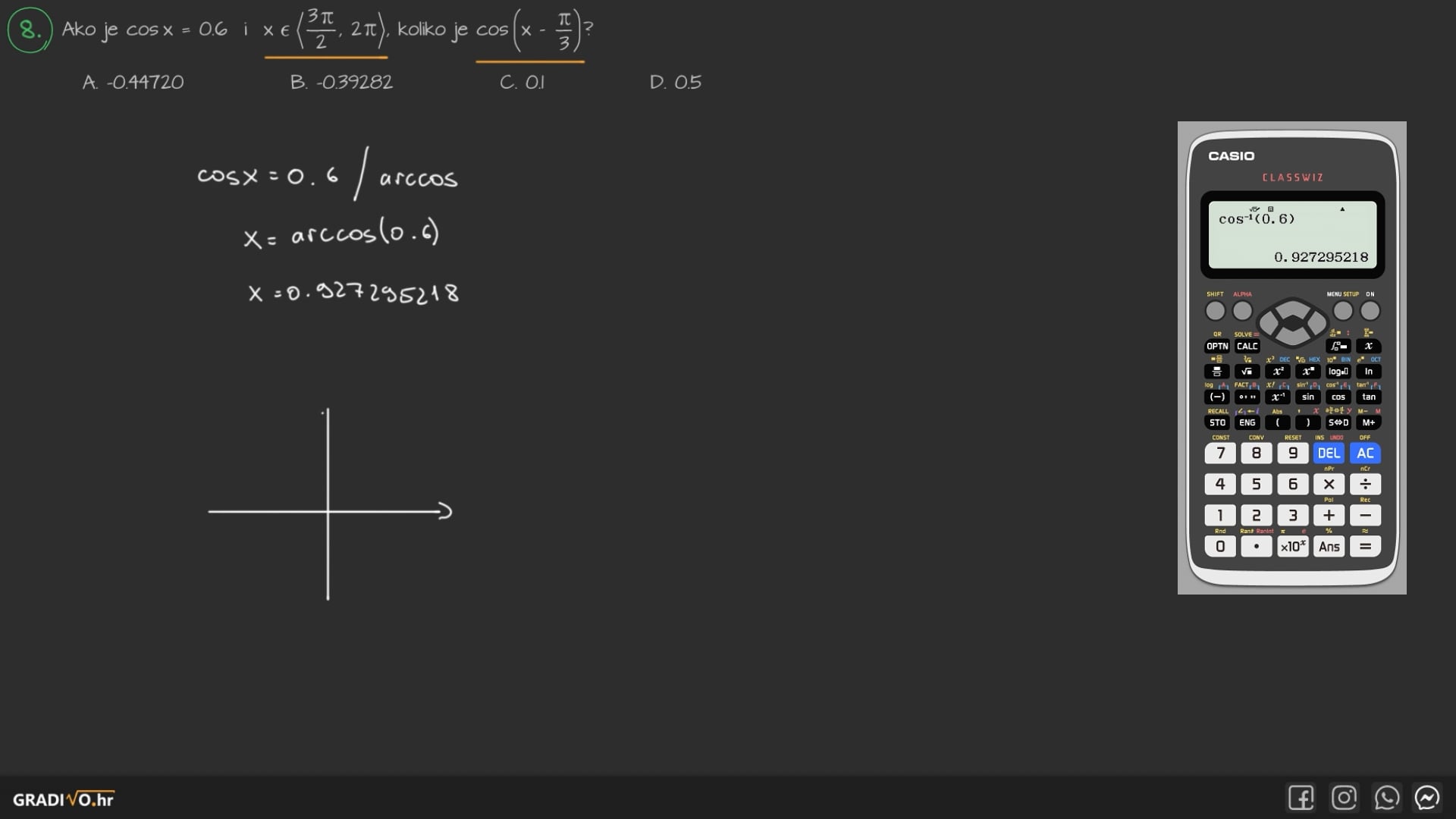 Matematika A - 2014. jesen, 8.