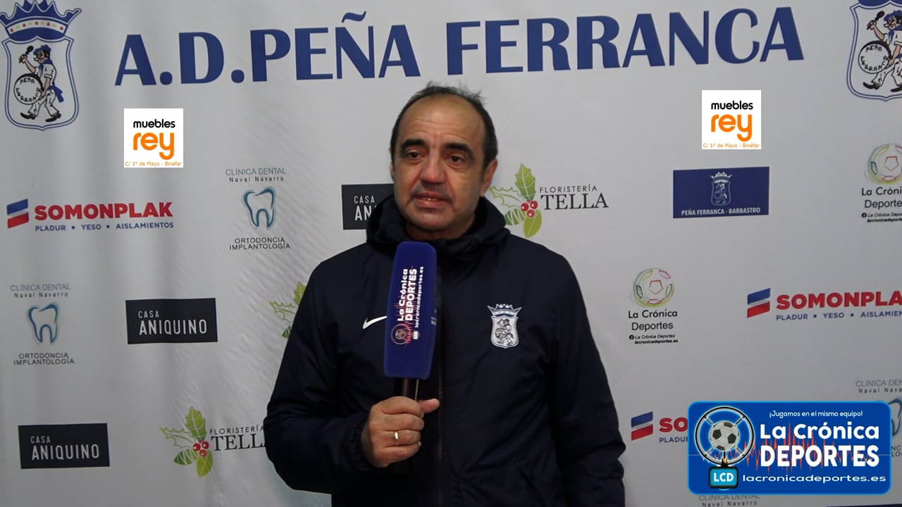 LA PREVIA / P. Ferranca Tella - CD Mequinenza / SANTI GILABERTE (Cuerpo técnico Ferranca) Jornada 14 / Preferente - Gr 1