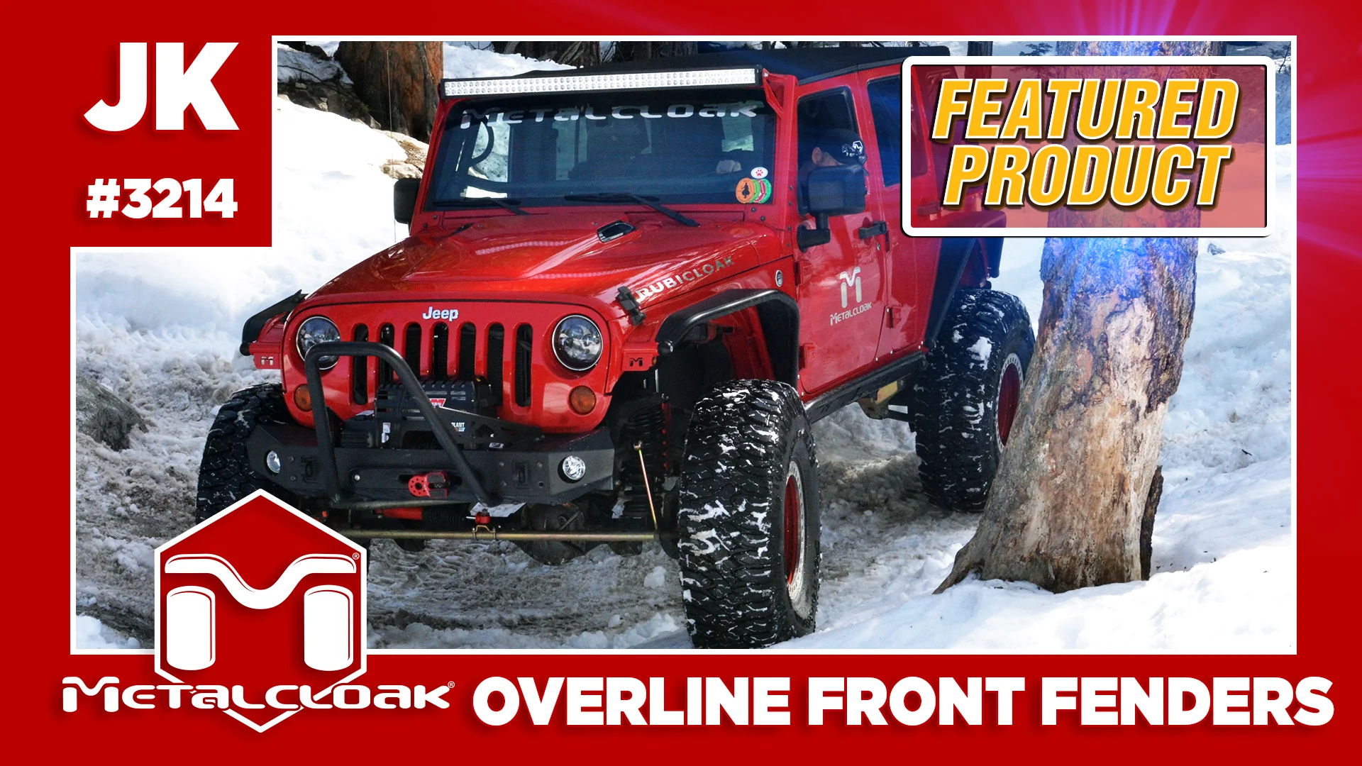 Jeep Wrangler JK Tube Fender