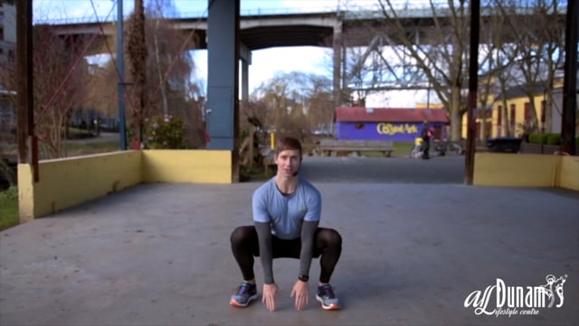 Bodyweight Frog Squat