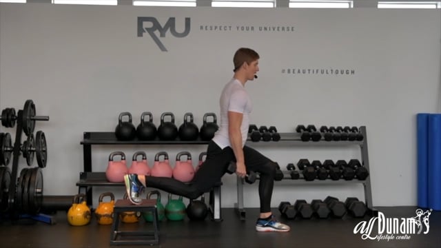 Dumbbell Bulgarian Split Squat