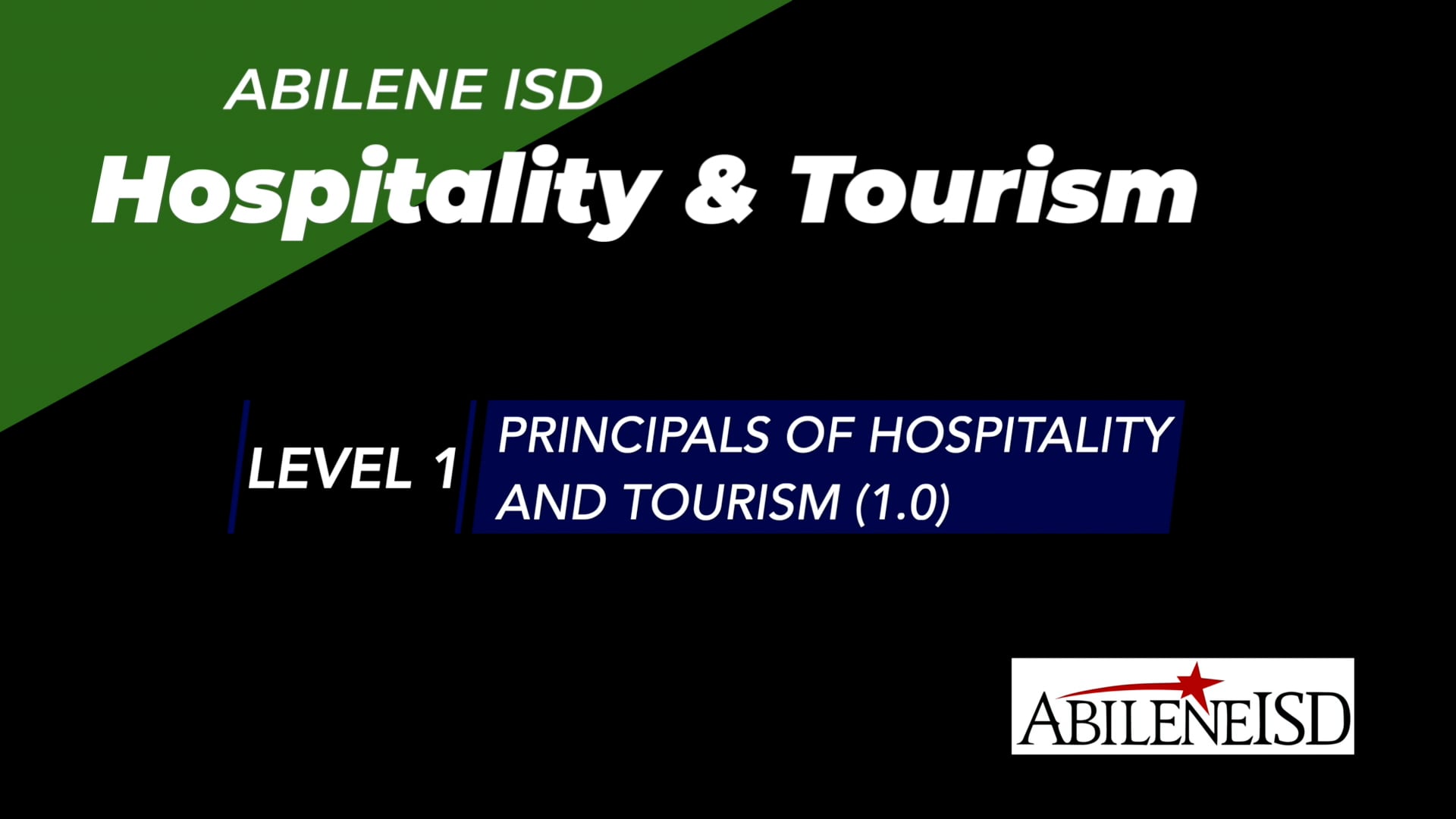 HOSPITALITY AND TOURISM - Principles Of Hospitality And Tourism.mov On ...