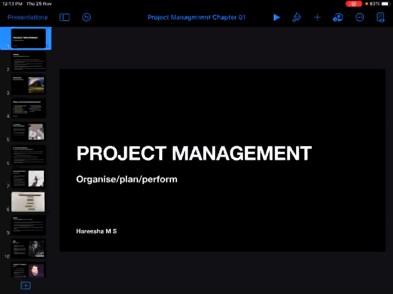 Introduction to Project Management on Vimeo