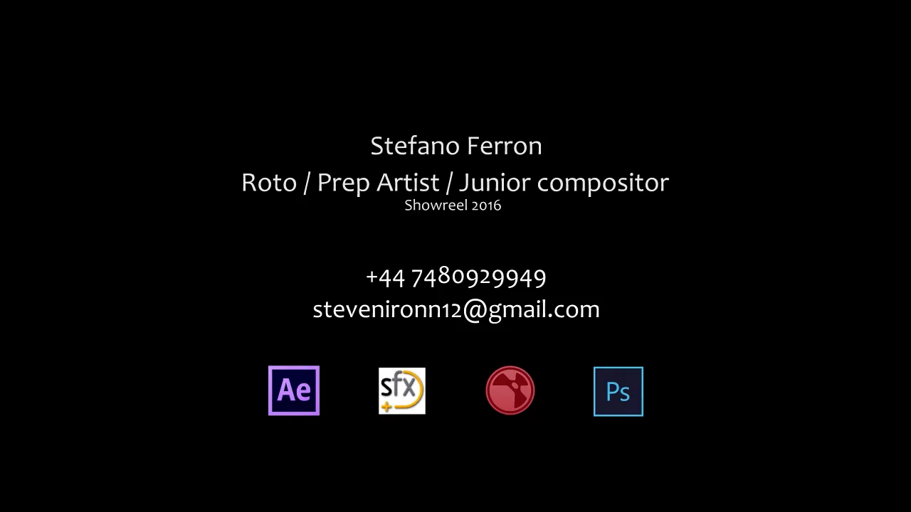 Roto_Compositing Showreel 2018