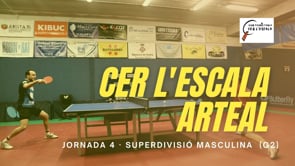 Resum CTT CER l'Escala 0-4 Arteal SD Compostela