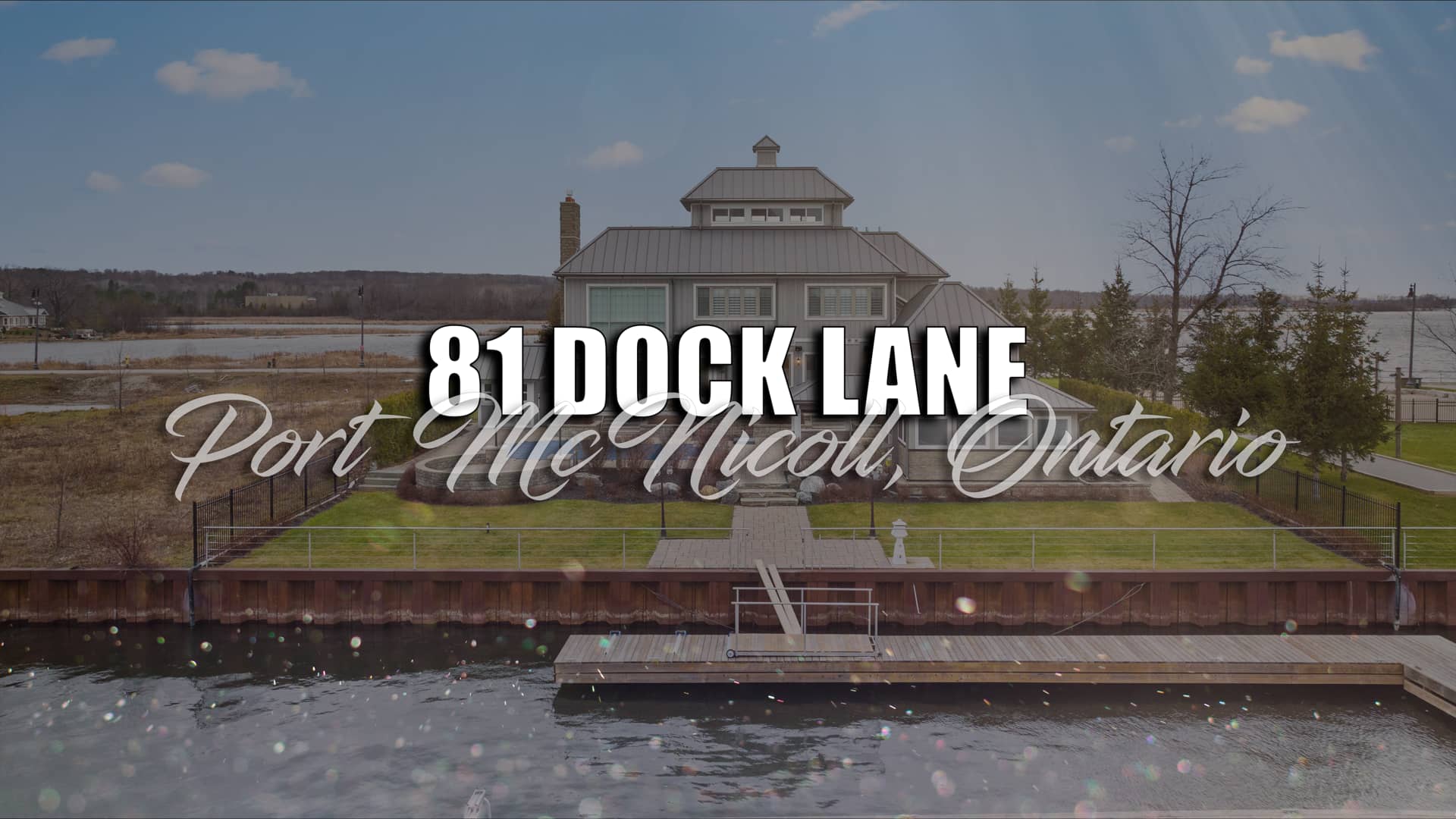 81 Dock Ln, Port McNicoll on Vimeo