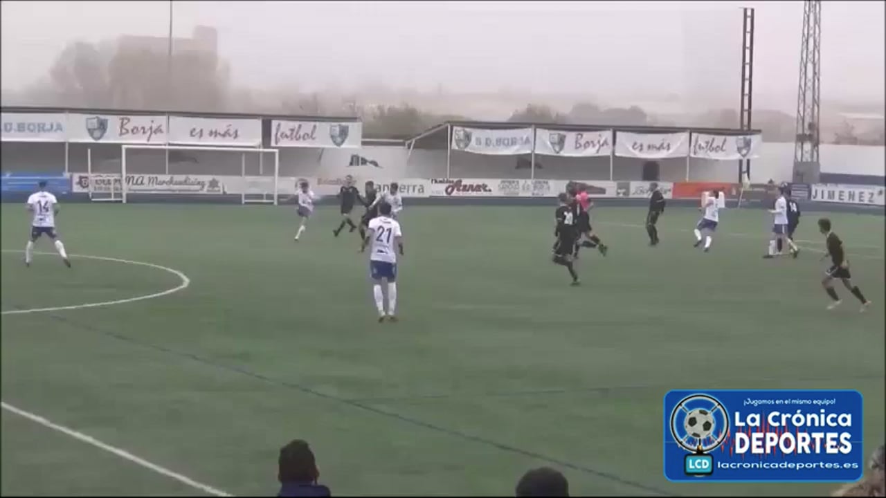 (RESUMEN y GOLES) SD Borja 1-0 Giner Torrero / Jornada 16 / 3ª División / Fuente YouTube Raúl Futbolero